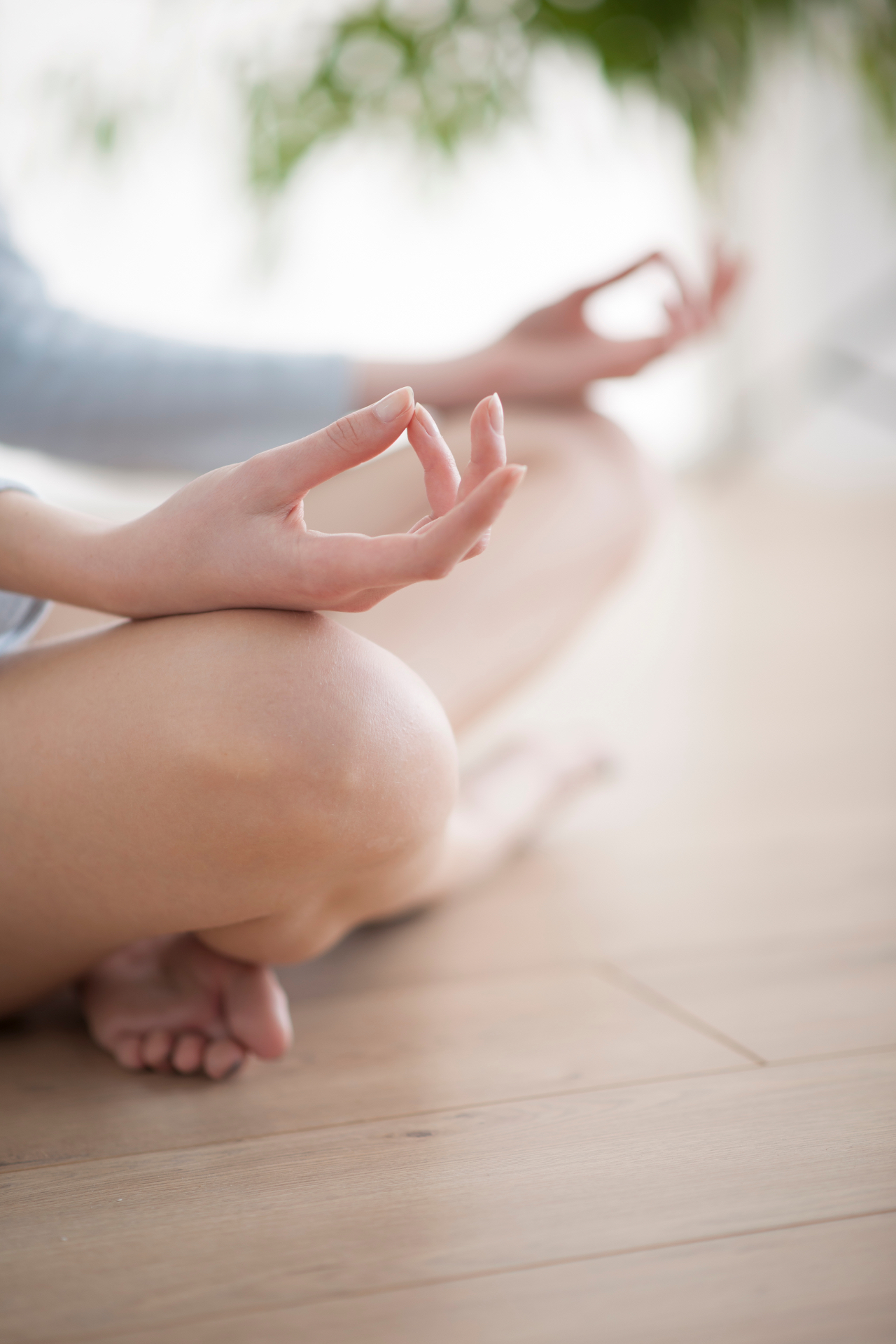 Yoga doux à la maison